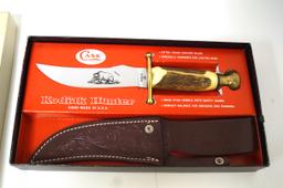 NIB Vintage Case XX Kodiak Hunter Knife & Scabbard in Box