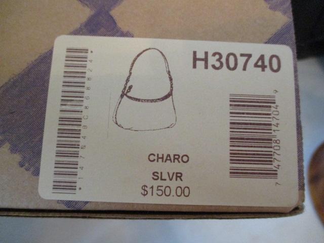 Like New Brighton H30740 Charo Silver Handbag