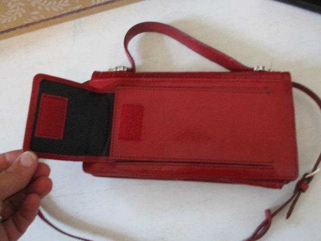 Two Gently Used Leather Brighton Clutch/Shoulder Strap Purses