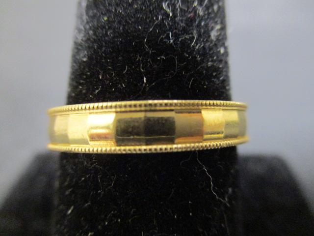 14k Gold Band Ring