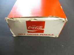 Coca-Cola Bank Bag, Note Pad and Pencils