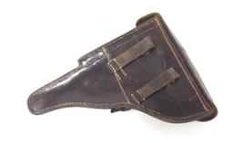 Original Gebruder Klinge Dresden 1937 Brown Nazi German Army P08 Luger Hardshell Holster