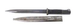 WWII German K98 Bayonet Marked W.K.C. with 44asw Scabbard