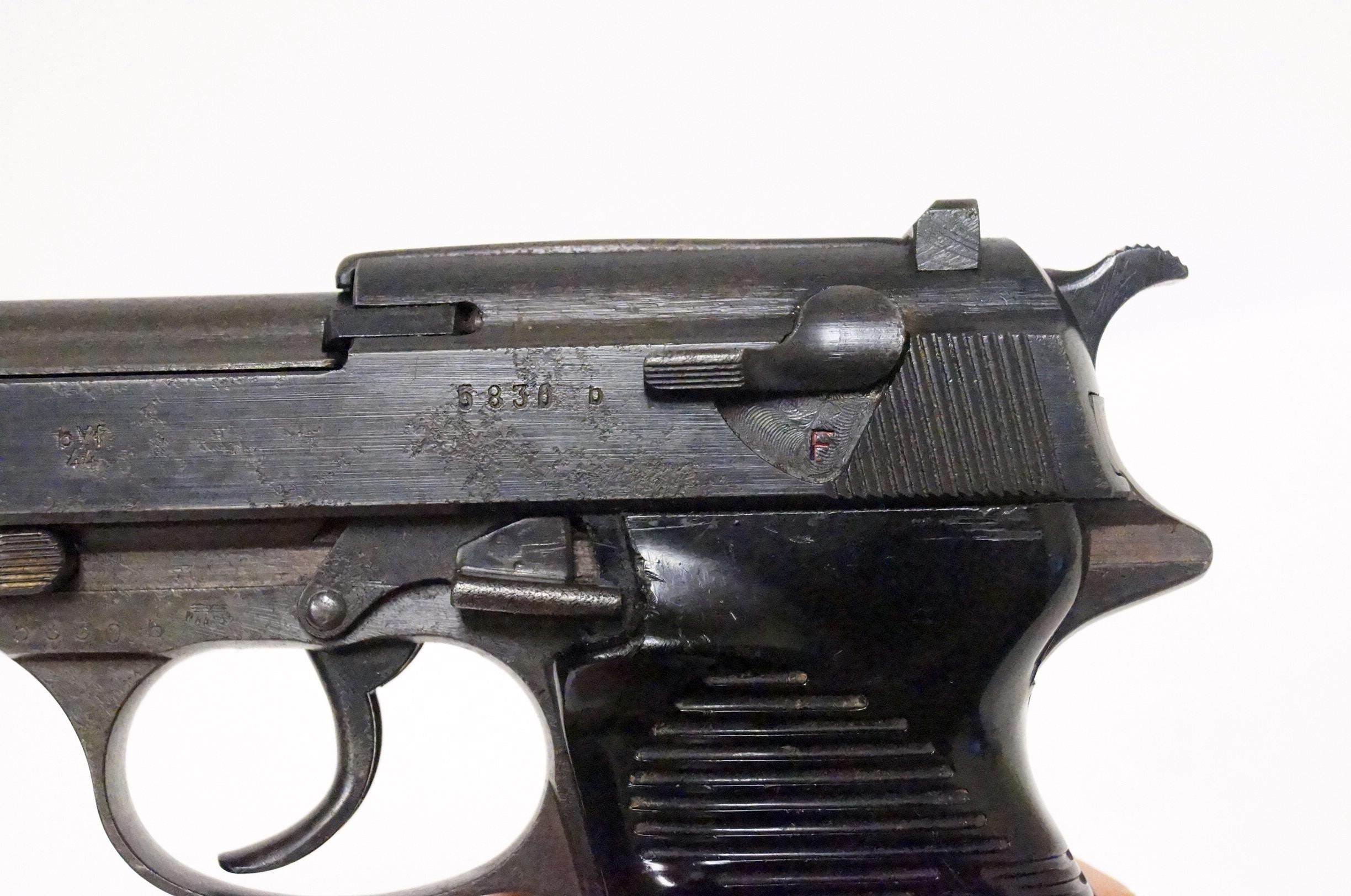 WWII Mauser BYF 44 P38 9mm Semi-Automatic German Nazi Pistol