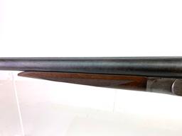 Ithaca Hammerless SXS Damascus Double Barrel 12 GA. Shotgun