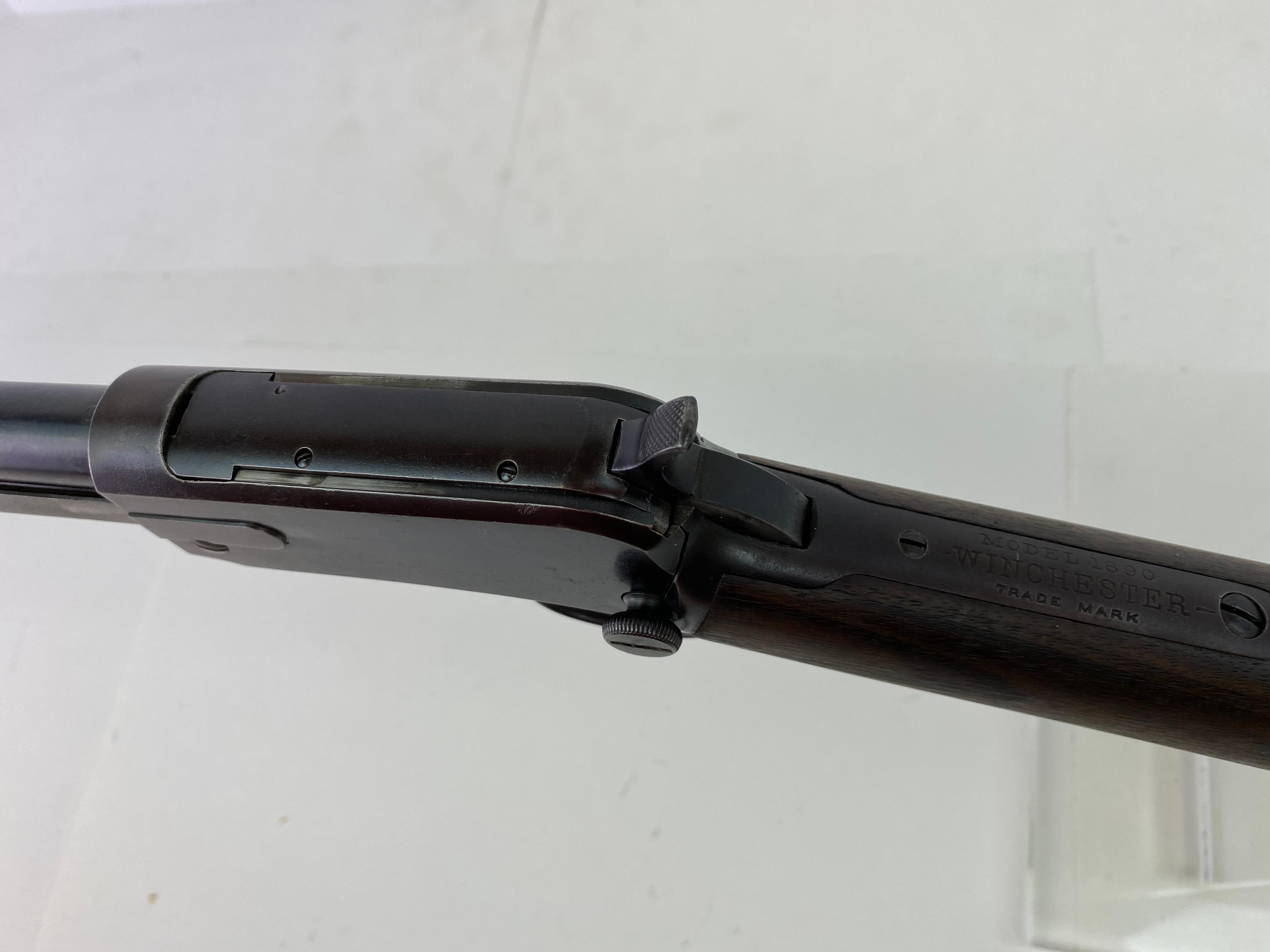 1908 Winchester Model 1890 .22 S-L-LR Pump Action Takedown Gallery Gun