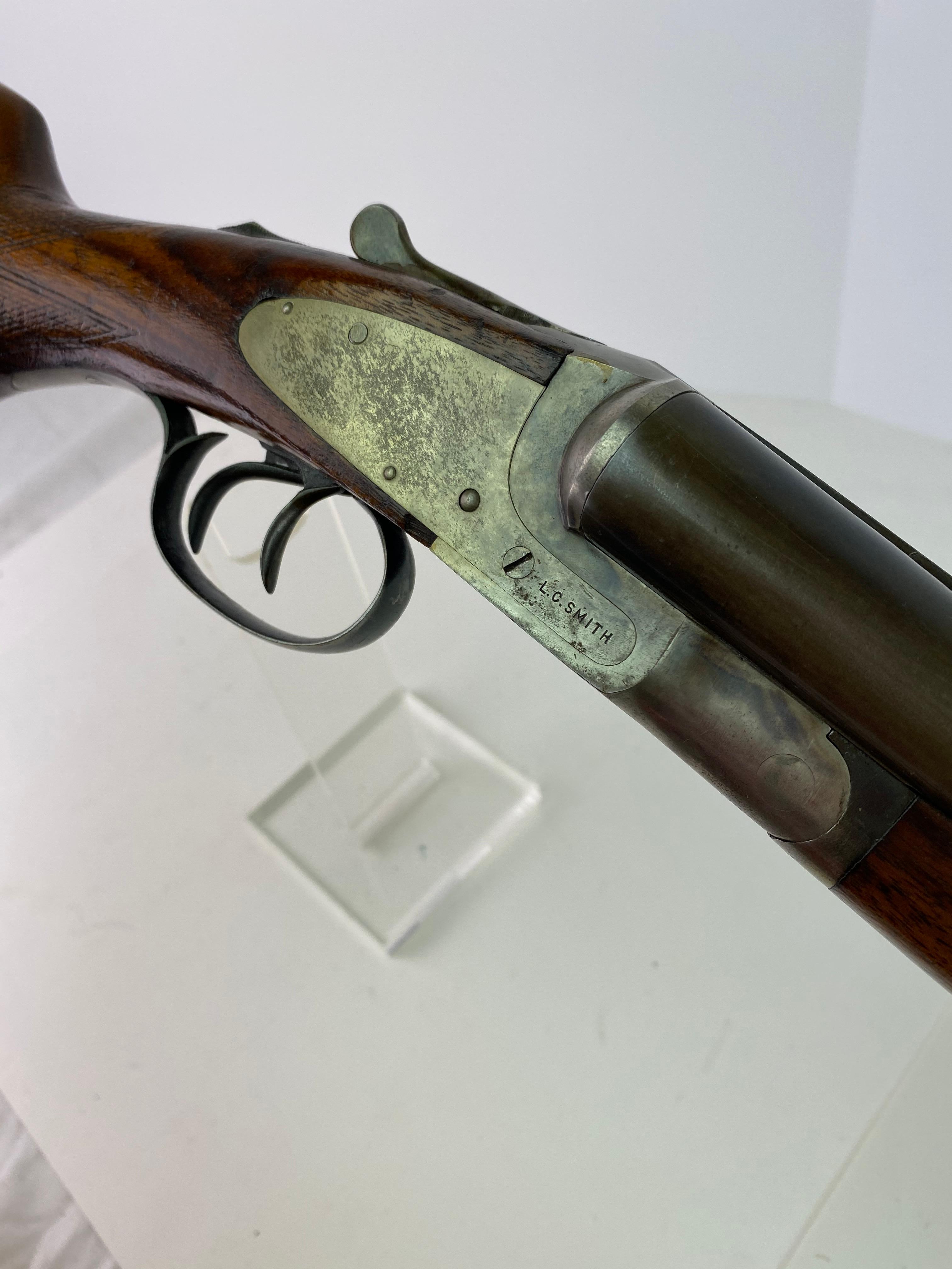 1949 L.C. Smith Field Grade 12 GA. SXS Double Barrel Hammerless Shotgun