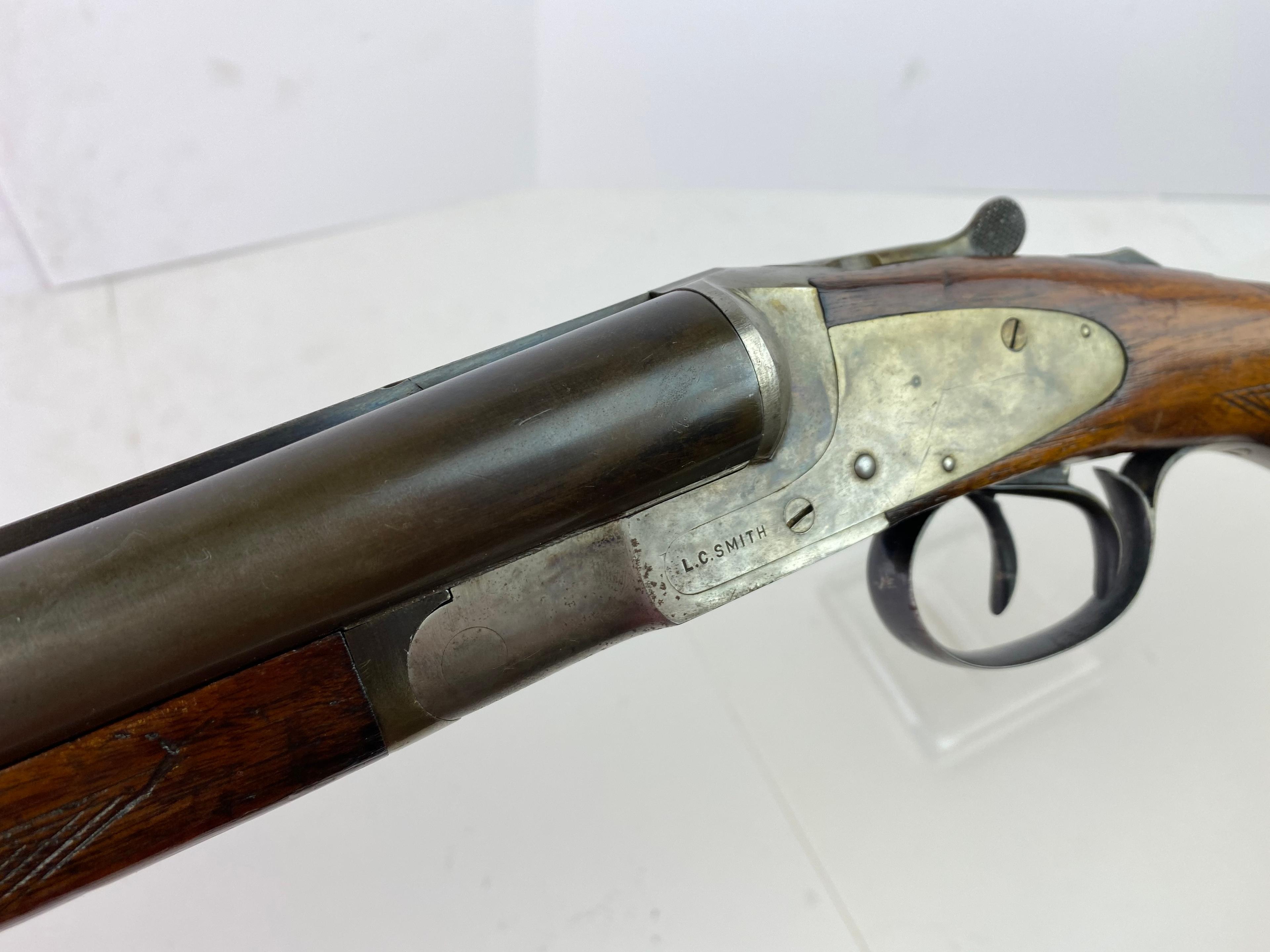 1949 L.C. Smith Field Grade 12 GA. SXS Double Barrel Hammerless Shotgun