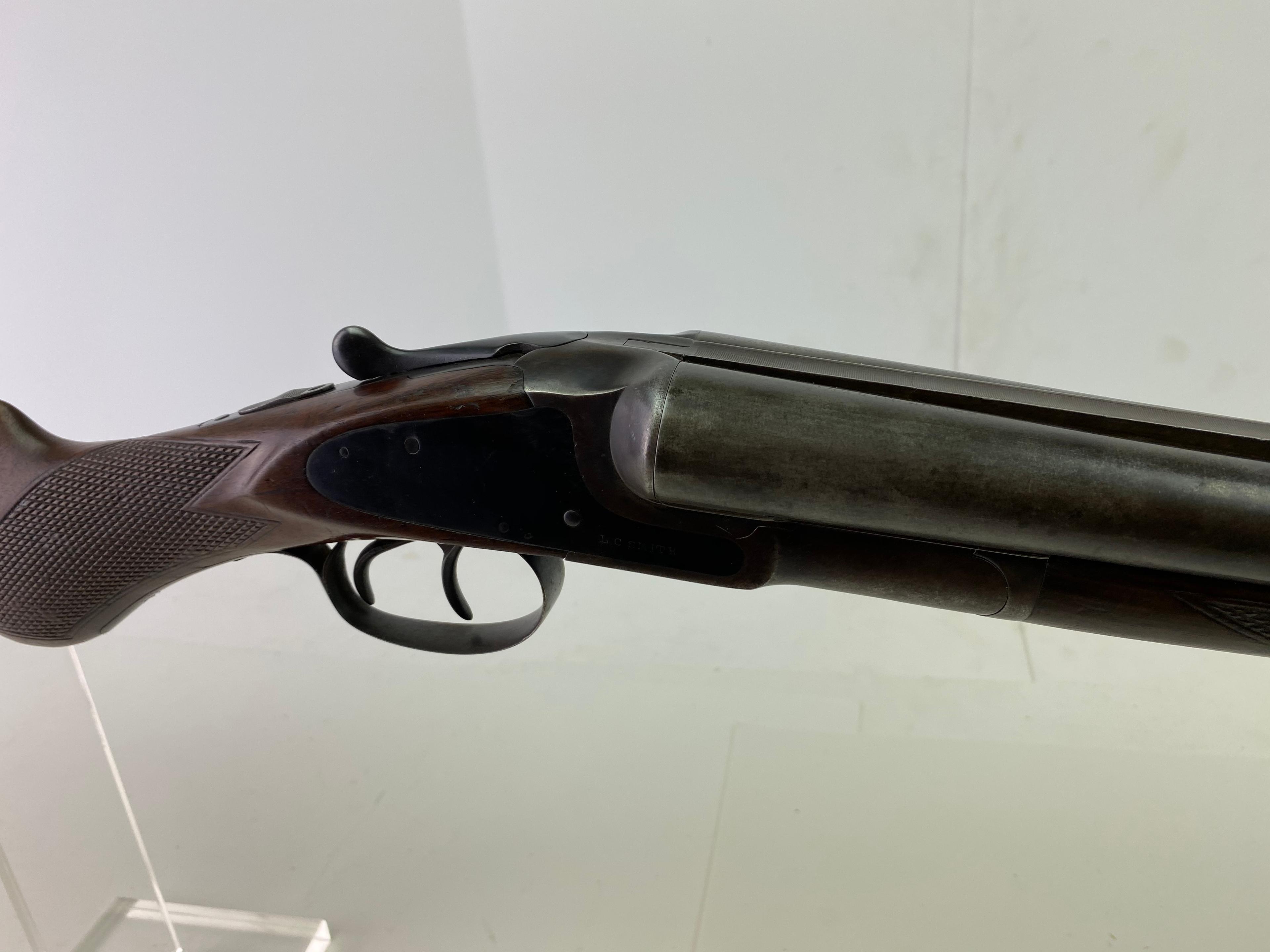 1905 L.C. Smith "00" Grade 12 GA. SXS Double Barrel Hammerless Shotgun