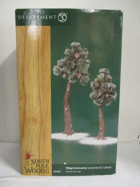 Dept. 56 North Pole Woods Village Accessories: