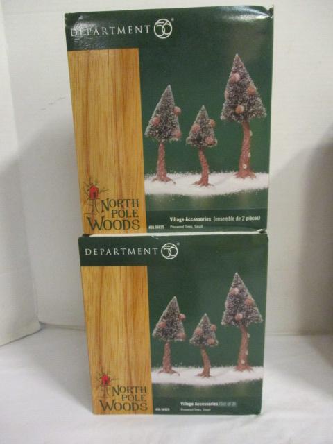 Dept. 56 North Pole Woods Village Accessories: