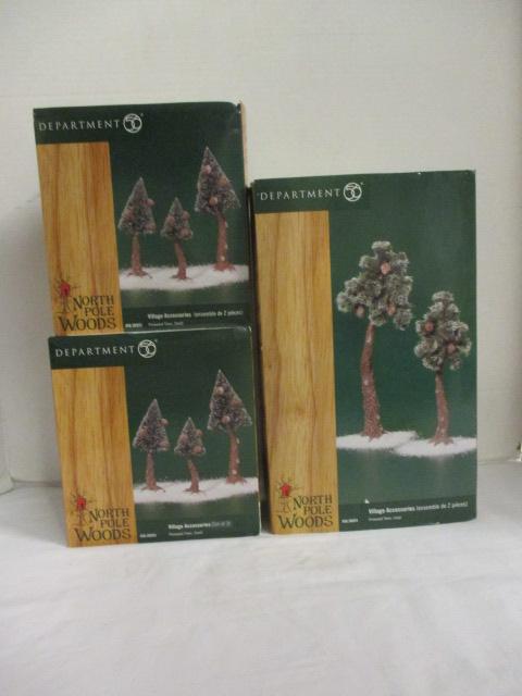 Dept. 56 North Pole Woods Village Accessories: