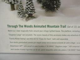 Dept. 56 Through The Woods Animated Mountain Trail