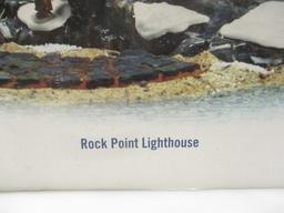 Dept. 56 Original Snow Village Collector's Edition "Rock Point Lighthouse"