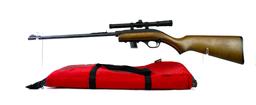 Marlin 70P "Papoose" Take Down .22LR Survival Rifle with Tasco Scope in Soft Case