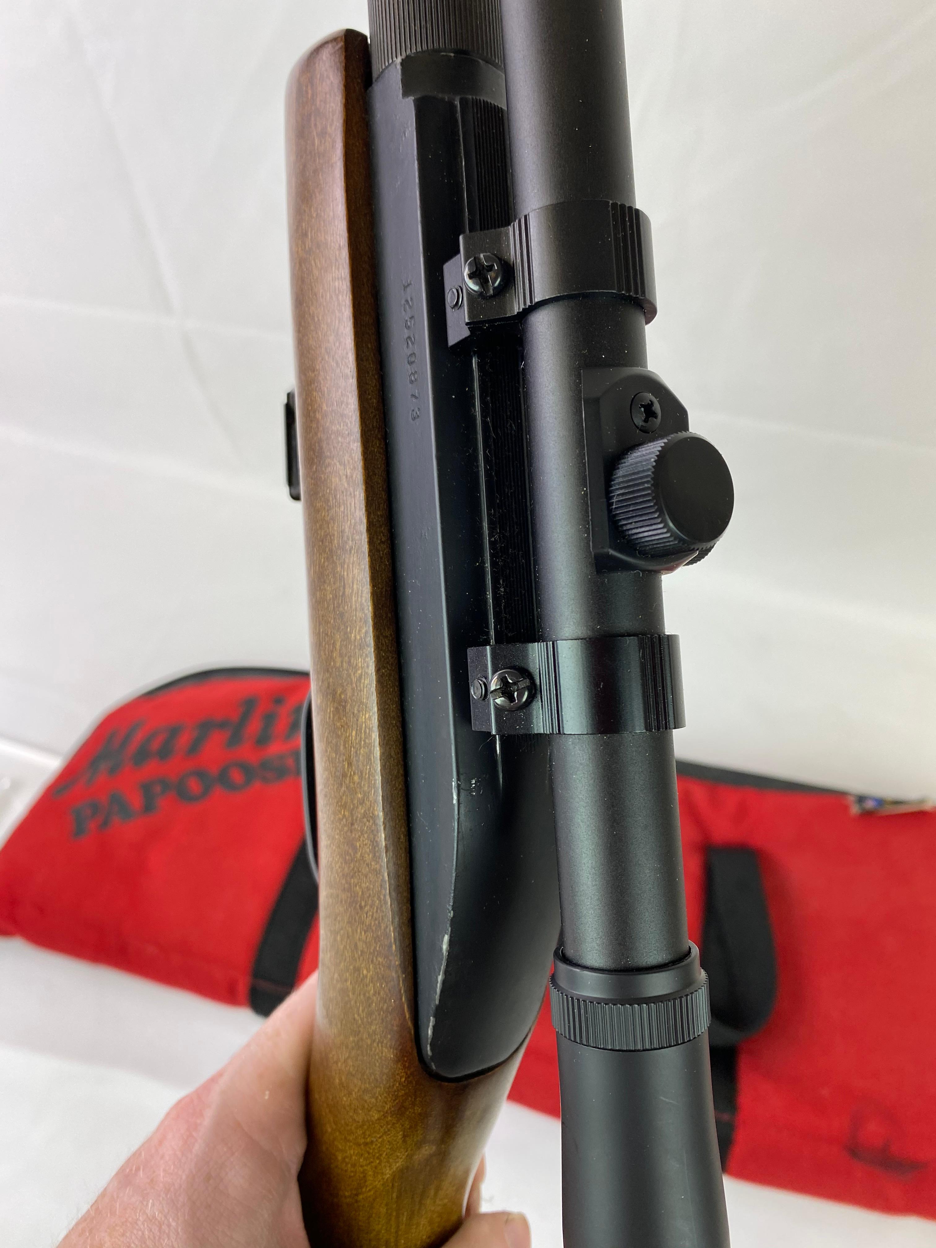 Marlin 70P "Papoose" Take Down .22LR Survival Rifle with Tasco Scope in Soft Case