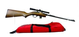 Marlin 70P "Papoose" Take Down .22LR Survival Rifle with Tasco Scope in Soft Case