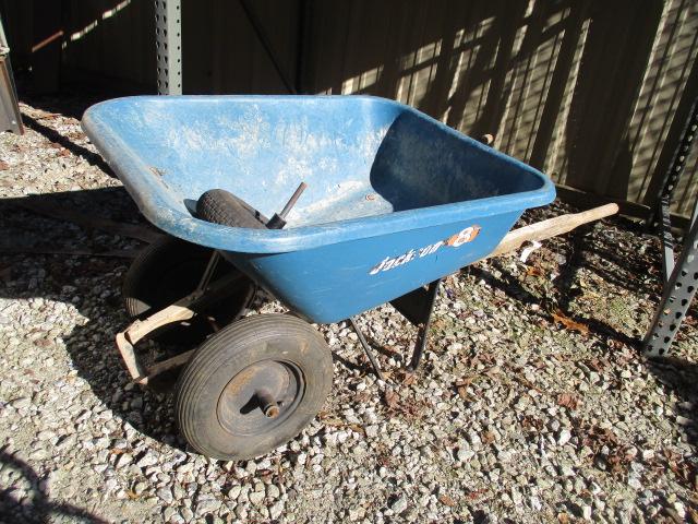 Jackson 8 Cu. Ft. Plastic Wheelbarrow