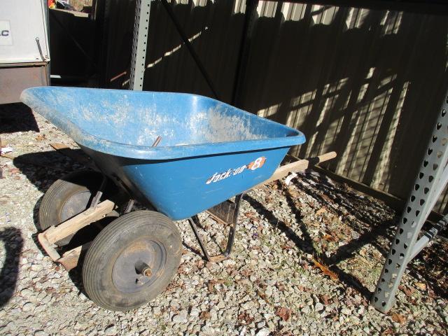 Jackson 8 Cu. Ft. Plastic Wheelbarrow