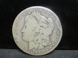 1902O Morgan Silver Dollar