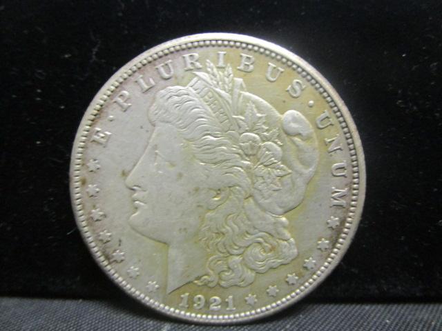 1921 Morgan Silver Dollar