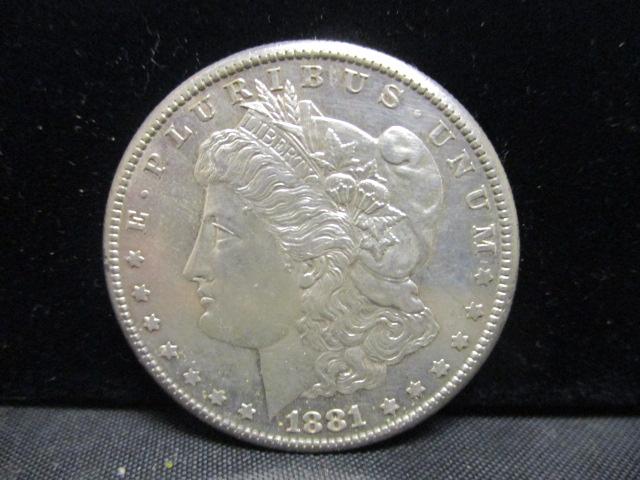 1881S Morgan Silver Dollar