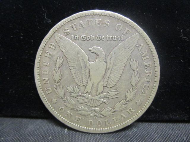 1891O Morgan Silver Dollar