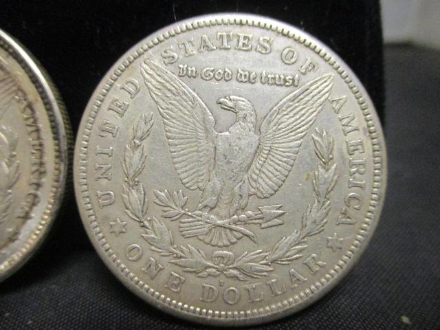 3 Morgan Silver Dollars- 1921, 1921D, 1921S