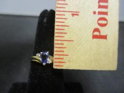 14k Gold Tanzanite Ring