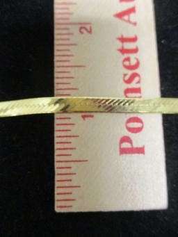 14k 7" Gold Bracelet