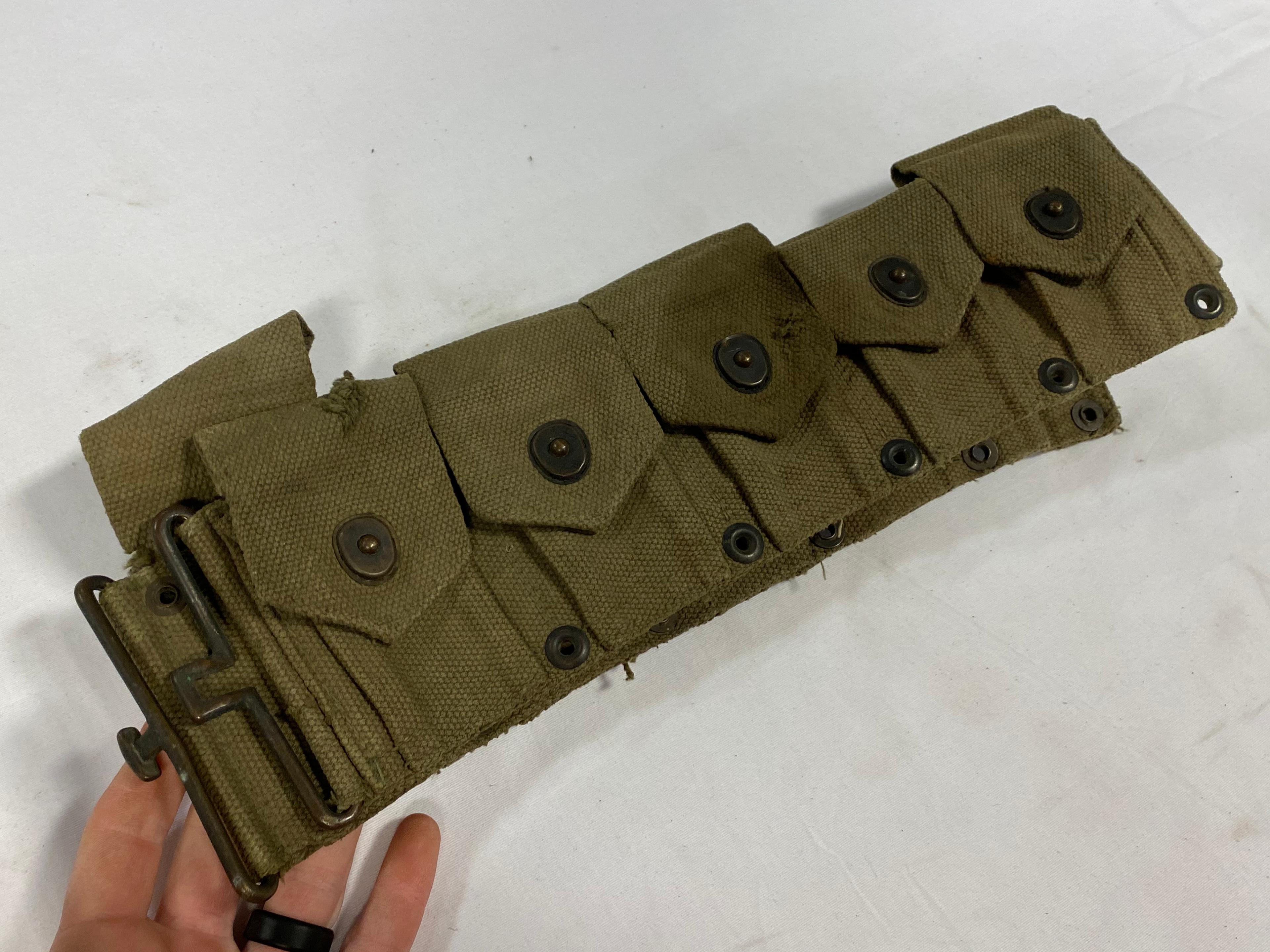 WWII M1 Garand Cartridge Belt