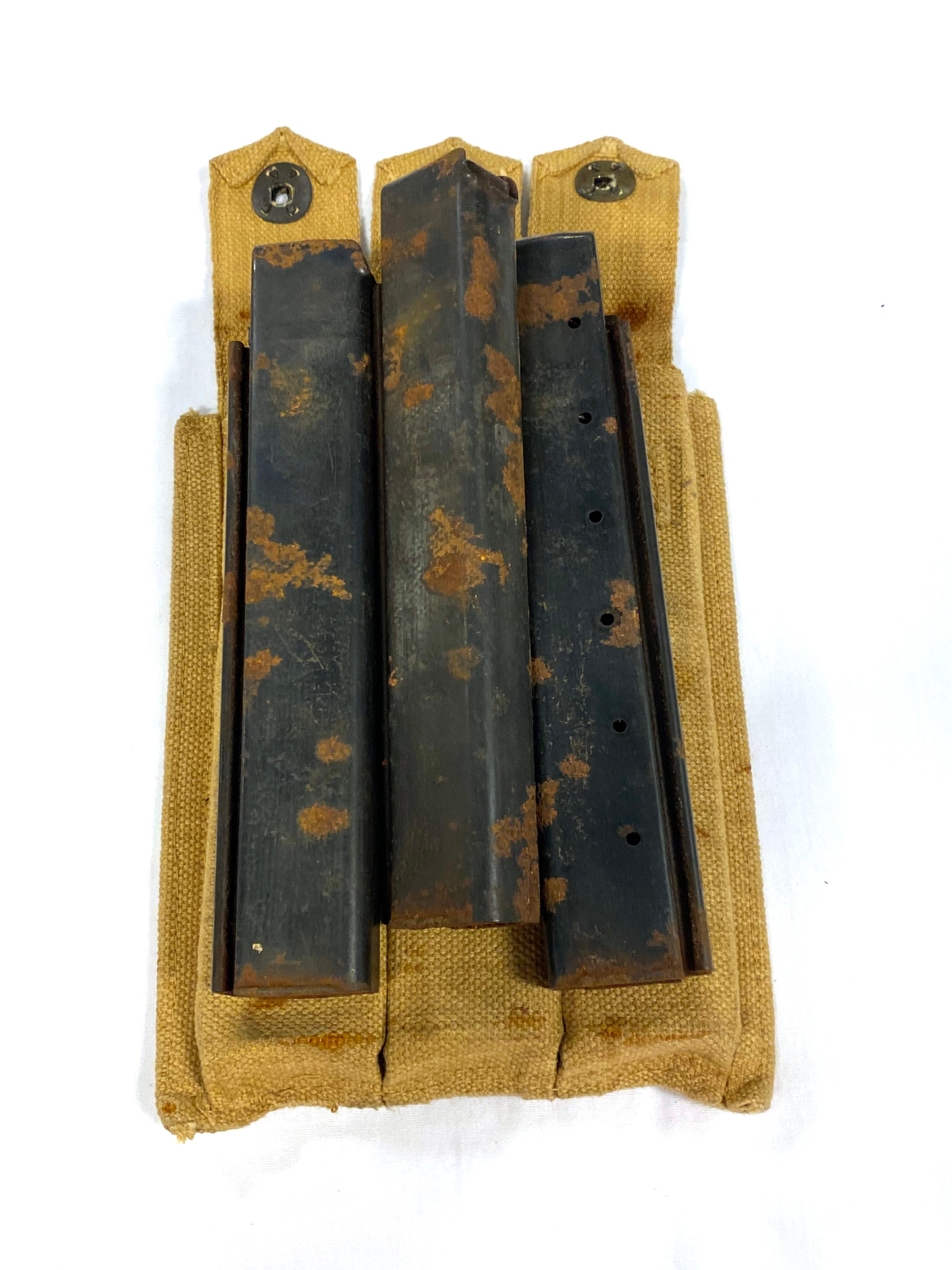 US Thompson Magazines and Pouch by Medcorp Saddlery Co. 1942