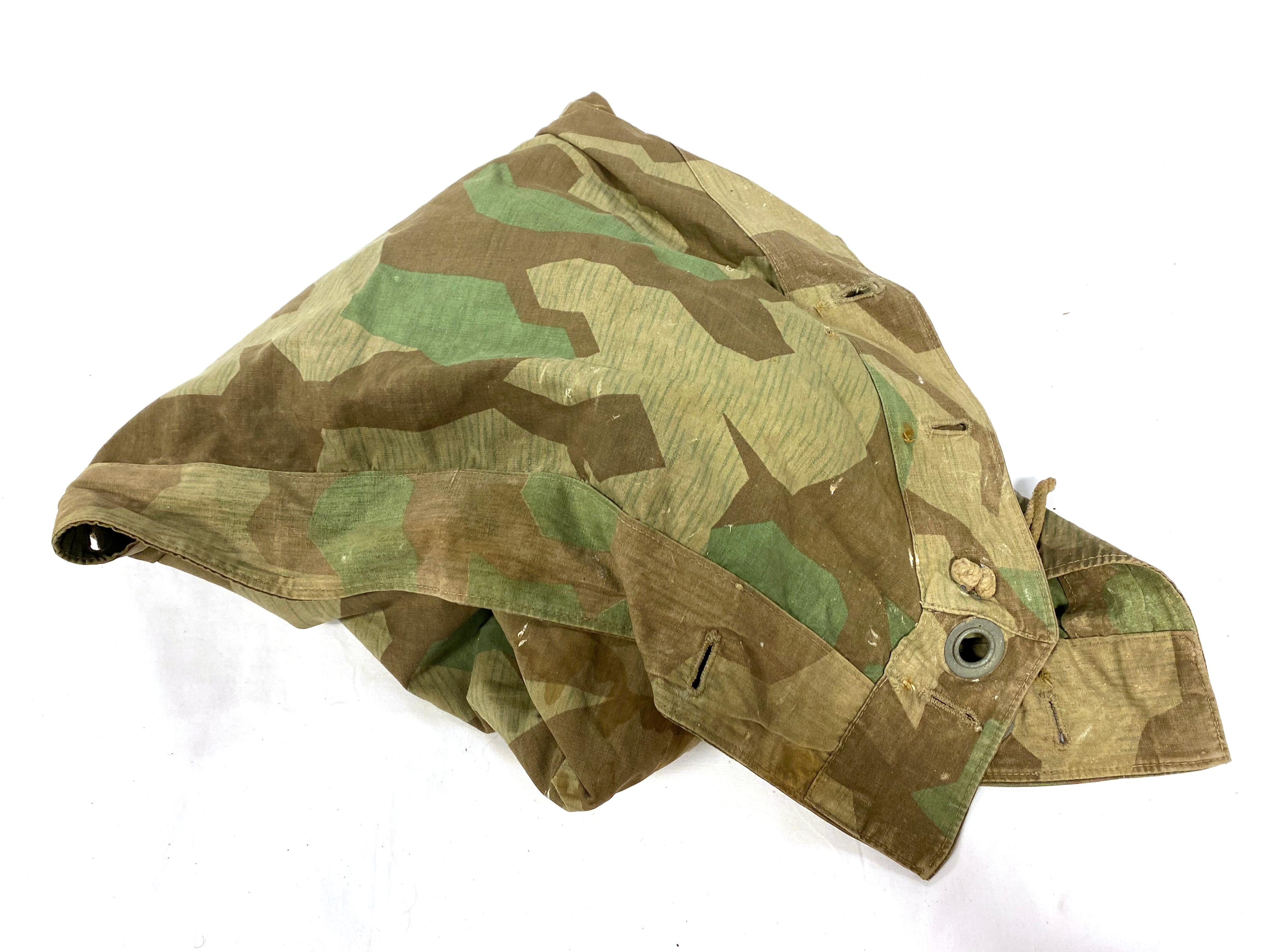 US WWII Military Shelter Triangle Half Camouflage
