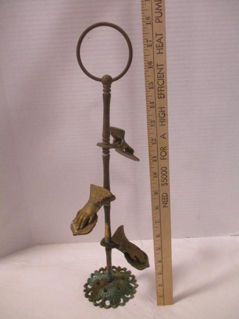 Brass Stand with Hand Clips