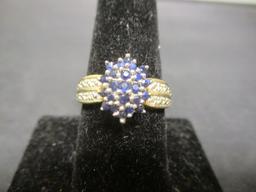 10k Gold Sapphire Ring