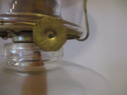 Vintage P&A Oil Lamp with Shade