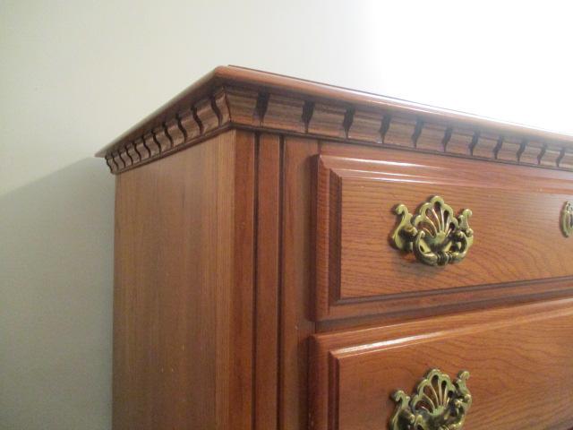 Kincaid Solid Oak Three Over Two Chest