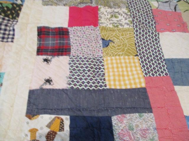 Hand Made Quilt with Some Hand Stitching