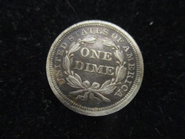 1855 w/ Arrows Liberty Seated Dime