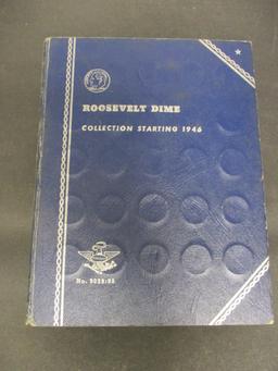 Lot of 75 RooseveltDimes in Book