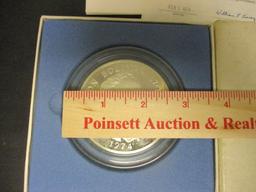 1974 Panama 20 Balboas Coin in box w/ COA