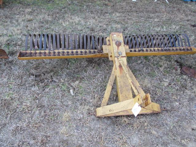 3 Point Hay Rake Attachment