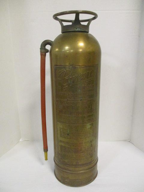 Brass Pyrene Soda-Acid Fire Extinguisher