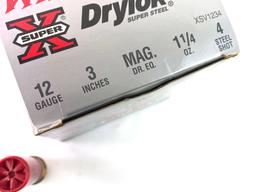 NIB 25rds. 12 GA. Winchester Super X Drylok Super Steel 3" Shotgun Ammunition