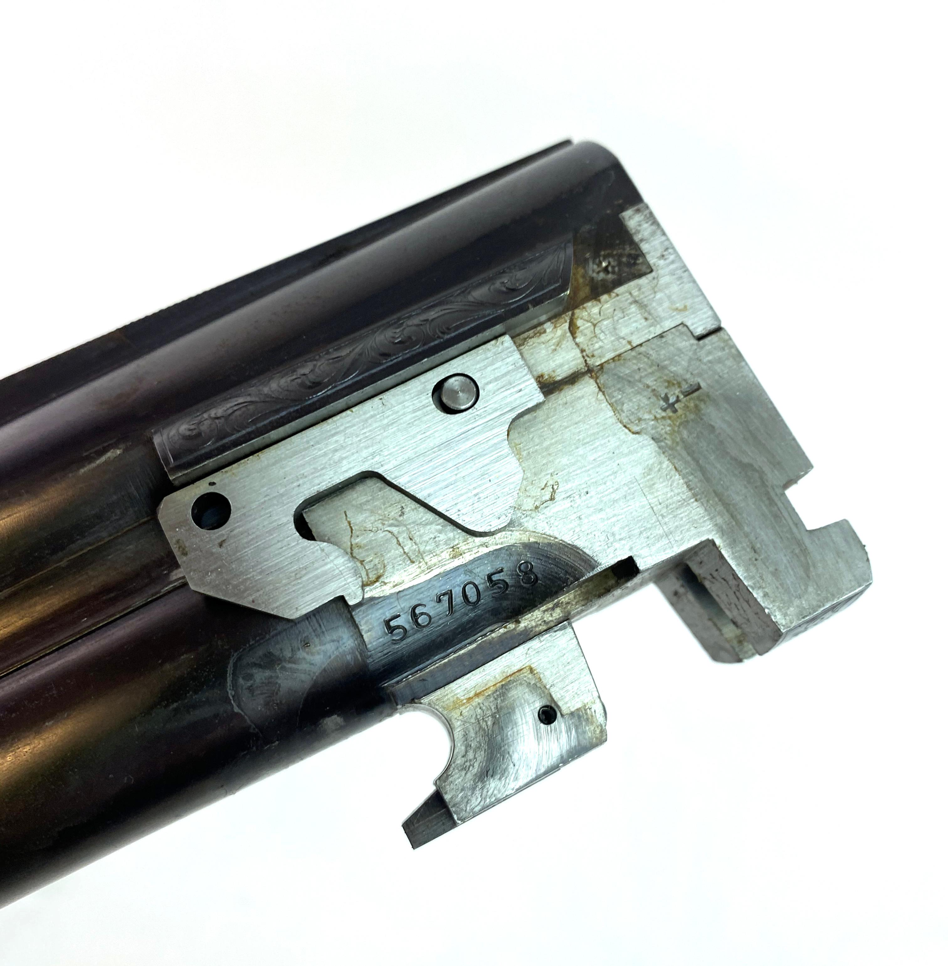 Charles Daly/B.C. Miroku Superior Grade Engraved 12 GA. O/U Double Barrel Trap Gun