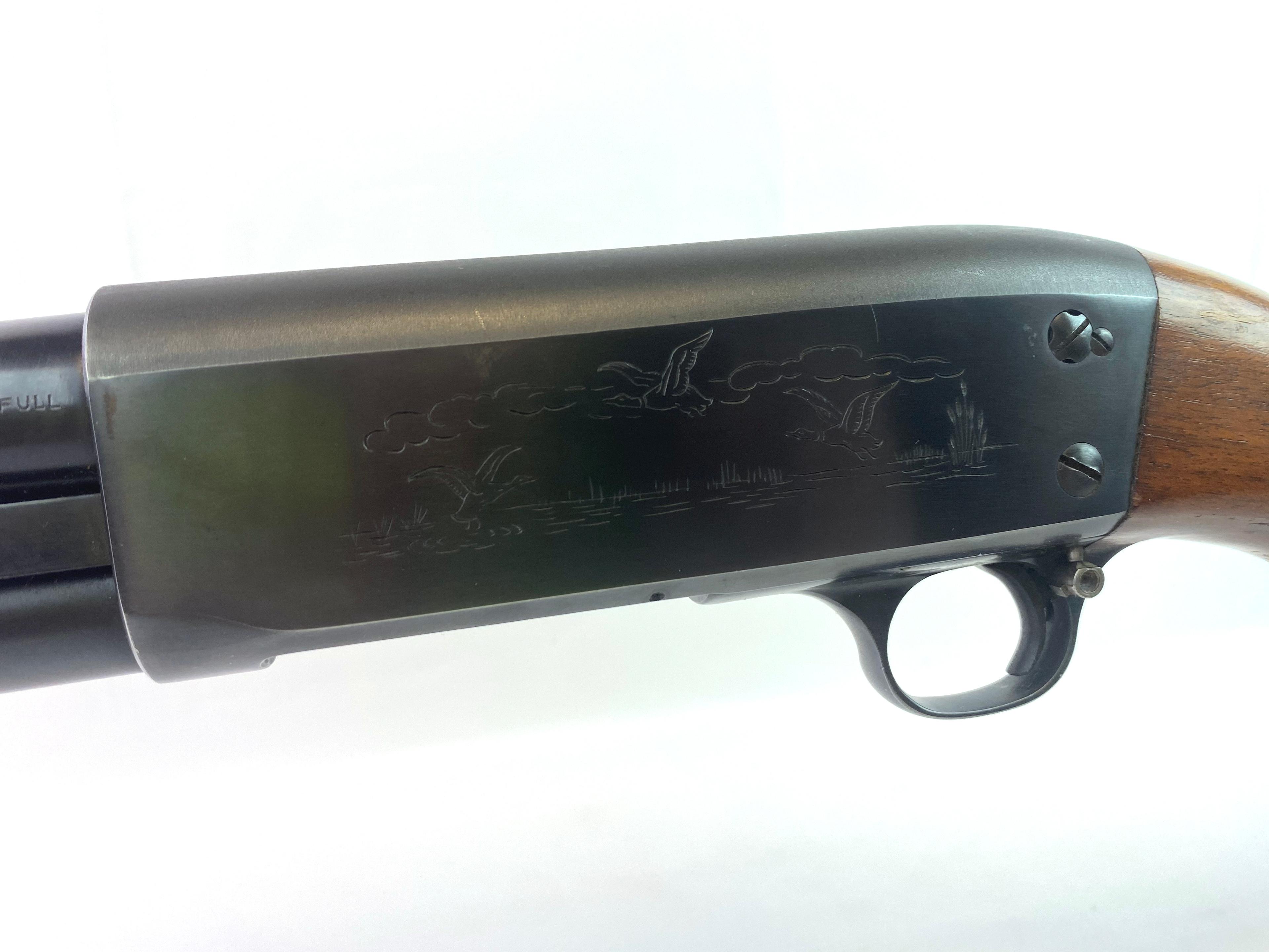 Excellent 1952 Ithaca Model 37 Featherlight 16 GA. Slamfire Pump Action Shotgun w/ Poly-Choke