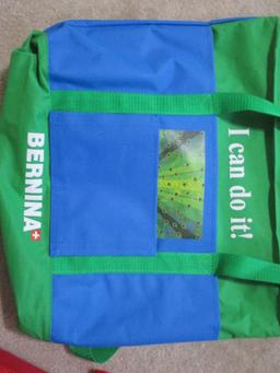 Bernina Logo Bags-(1)Tote, (2)Utility and (1)Zipper Case