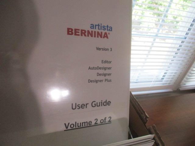 Bernina Embroidery Software for Artista, Designer Plus Version 3, Studio Bernina