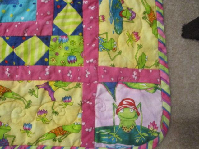 Four Children's Themed Machine Stitched Throws/Mats
