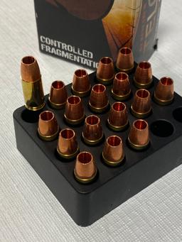 NIB 18rds. Top-of-the-Line 9mm +P 92gr. G2 Research TELOS Personal Defense Ammunition